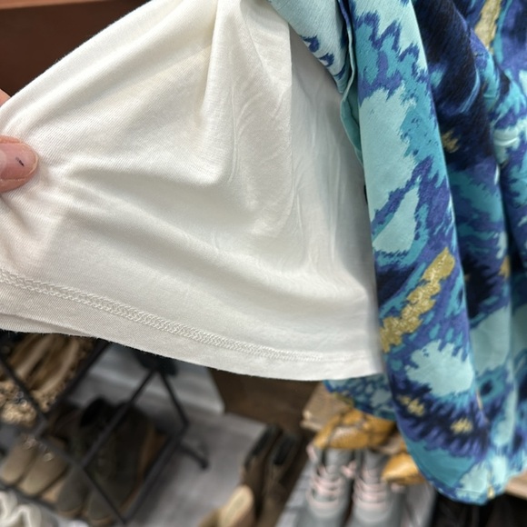 NIC+ZOE Mindfully Made Blue Multi Dress – Size Small - Picture 9 of 12